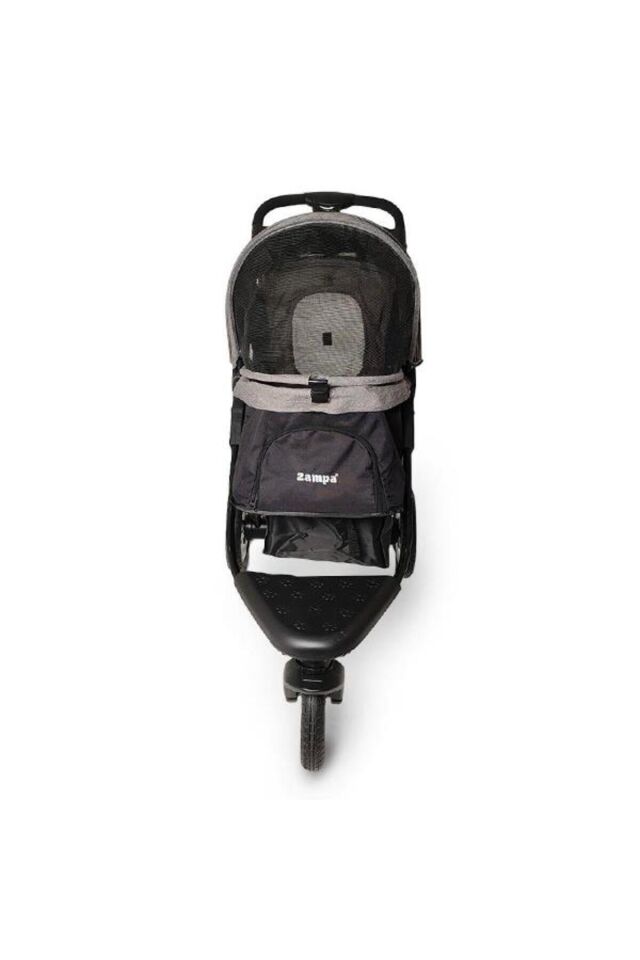 Zampa Ricciardo Kedi ve Köpek Arabası Gri 54x104x101cm