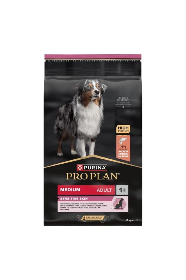 Proplan Medium Somonlu Hassas Yetişkin Köpek Maması 10 Kg