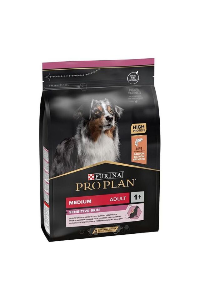 Proplan Medium Somonlu Hassas Yetişkin Köpek Maması 10 Kg