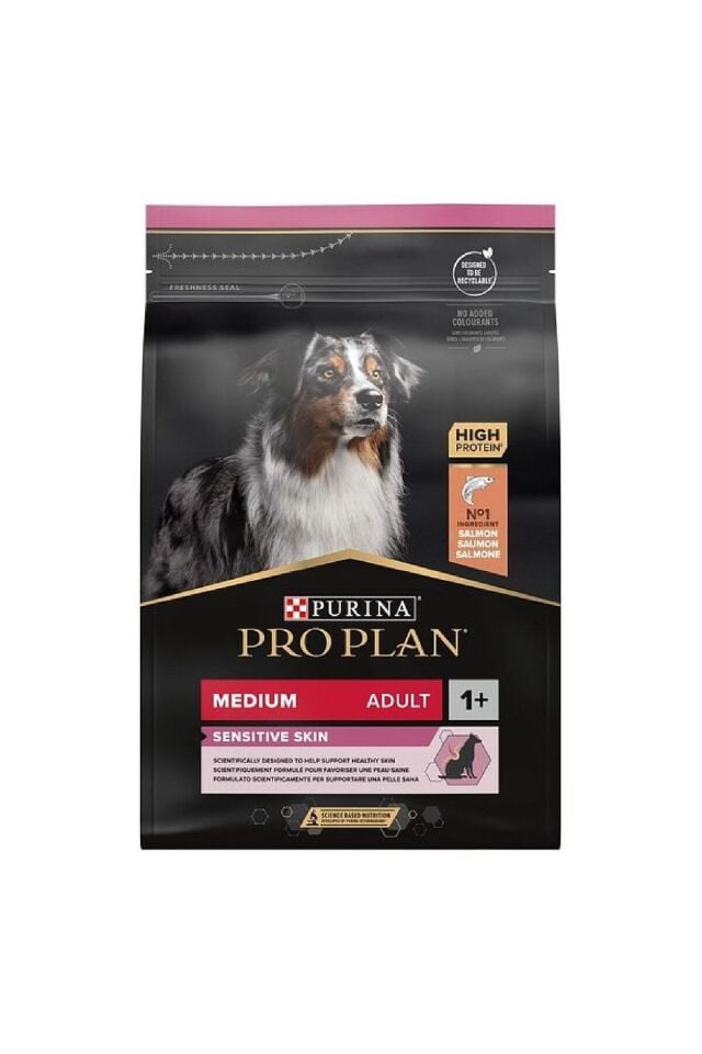 Proplan Medium Somonlu Hassas Yetişkin Köpek Maması 10 Kg